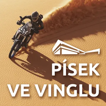 Písek ve vinglu - podcast Motoshopu Kabourek