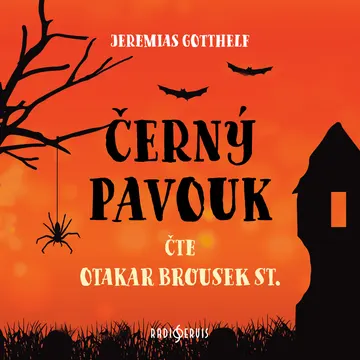 Černý pavouk – obálka