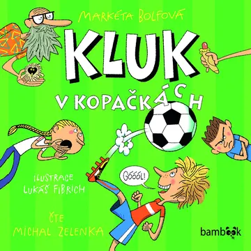 Kluk v kopačkách – obálka