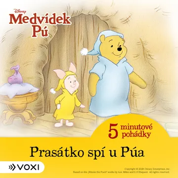 Medvídek Pú - 5minutové pohádky - Prasátko spí u Púa (3)