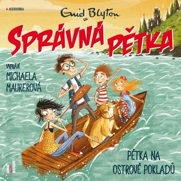 Správná pětka na ostrově pokladů – obálka