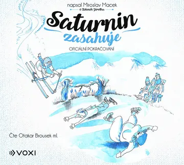 Saturnin zasahuje – obálka
