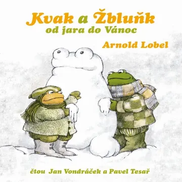 Kvak a Žbluňk od jara do Vánoc – obálka