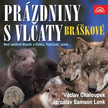 Písničky a příběhy zvířátek z večerníčků Bráškové. Prázdniny s vlčaty – obálka
