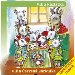 Vlk a Červená Karkulka, Vlk a kůzlátka – obálka
