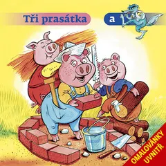 Tři prasátka a vlk – obálka
