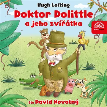 Doktor Dolittle a jeho zvířátka – obálka