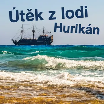Útěk z lodi Hurikán – obálka