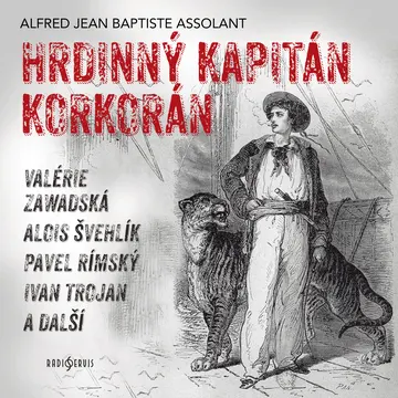 Hrdinný kapitán Korkorán – obálka