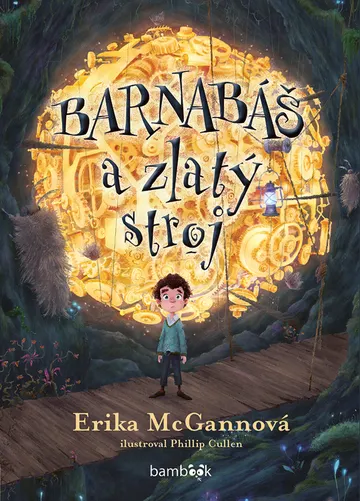 Barnabáš a zlatý stroj – obálka
