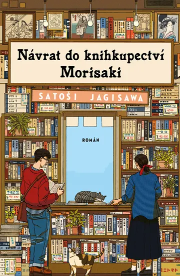 Návrat do knihkupectví Morisaki – obálka