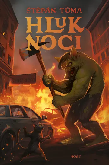 Hluk noci – obálka
