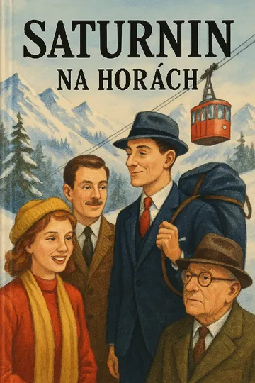 Saturnin na horách – obálka