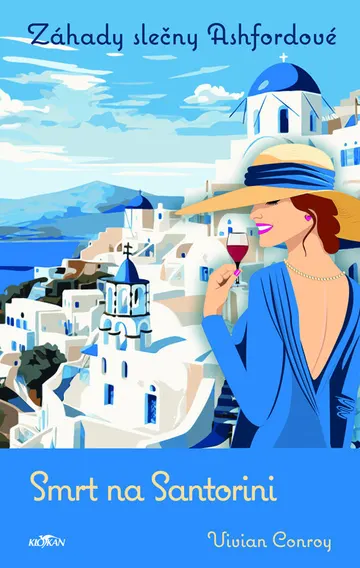 Záhada slečny Ashfordové - Smrt na Santorini – obálka