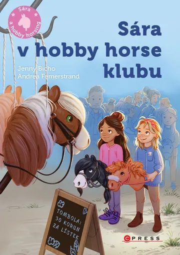Sára v hobby horse klubu – obálka