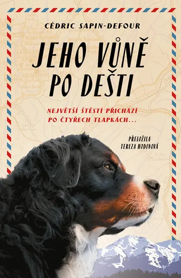Jeho vůně po dešti – obálka