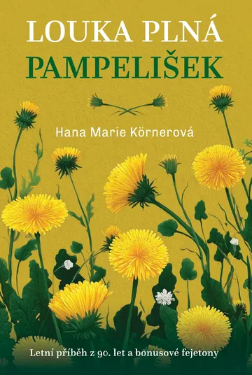 Louka plná pampelišek
