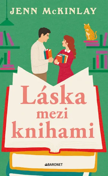 Láska mezi knihami – obálka
