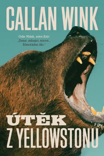 Útěk z Yellowstonu – obálka