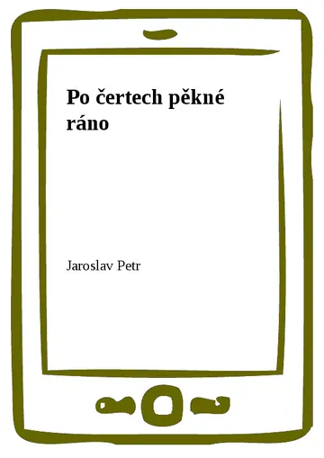 Po čertech pěkné ráno – obálka