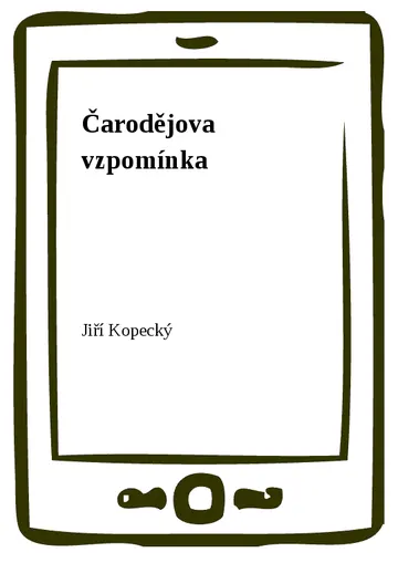Čarodějova vzpomínka – obálka