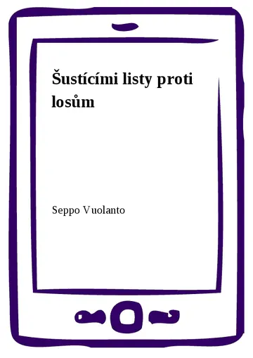 Šustícími listy proti losům – obálka