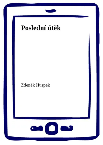 Poslední útěk – obálka