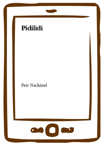 Pidilidi – obálka