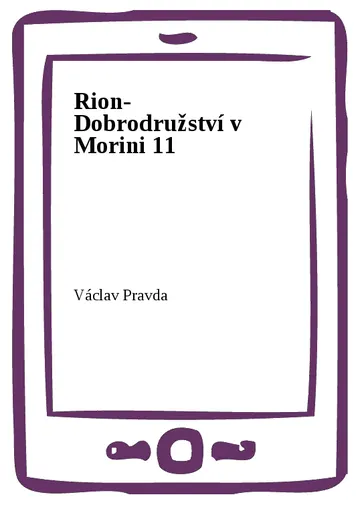 Rion- Dobrodružství v Morini 11 – obálka