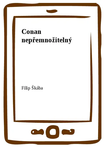 Conan nepřemnožitelný – obálka