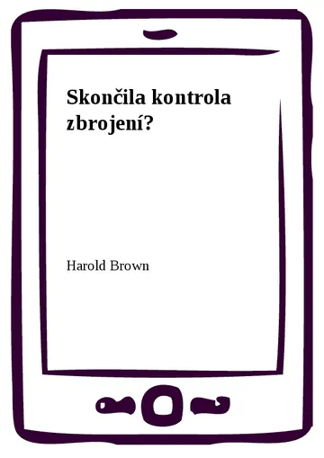 Skončila kontrola zbrojení? – obálka