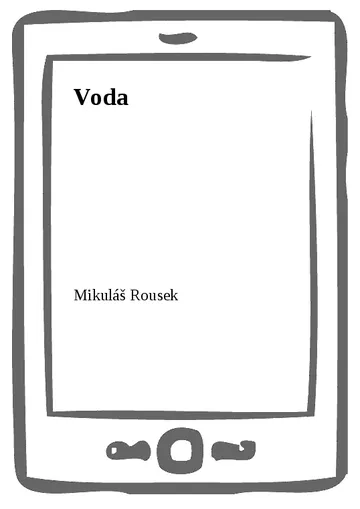 Voda – obálka