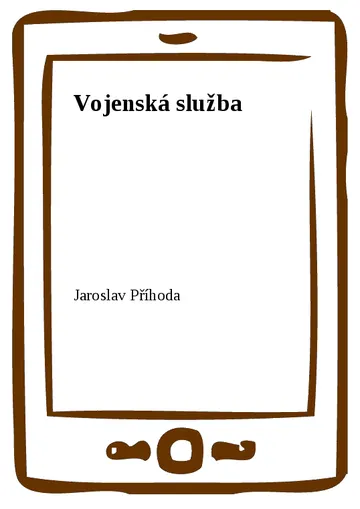 Vojenská služba – obálka