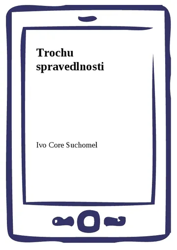 Trochu spravedlnosti – obálka