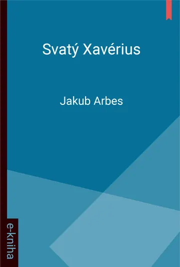 Svatý Xaverius – obálka