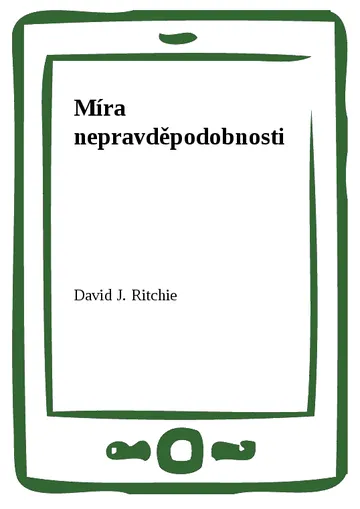 Míra nepravděpodobnosti – obálka