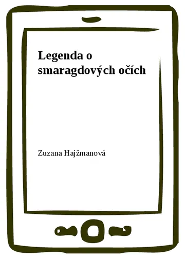 Legenda o smaragdových očích – obálka