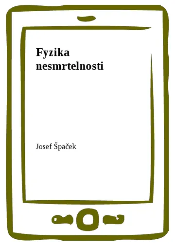 Fyzika nesmrtelnosti – obálka