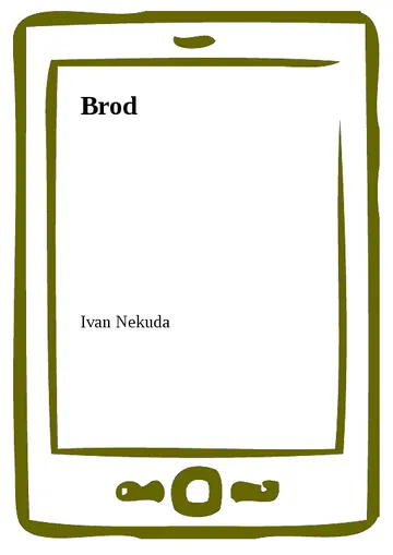 Brod – obálka
