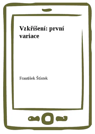 Vzkříšení: první variace – obálka