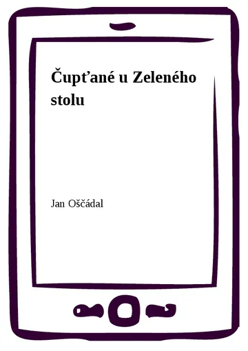 Čupťané u Zeleného stolu – obálka