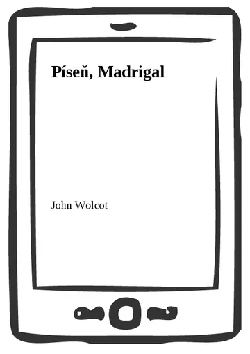 Píseň, Madrigal – obálka