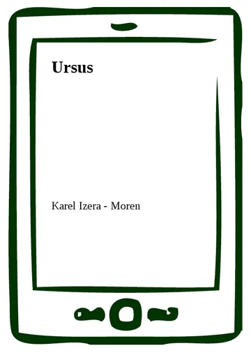 Ursus – obálka