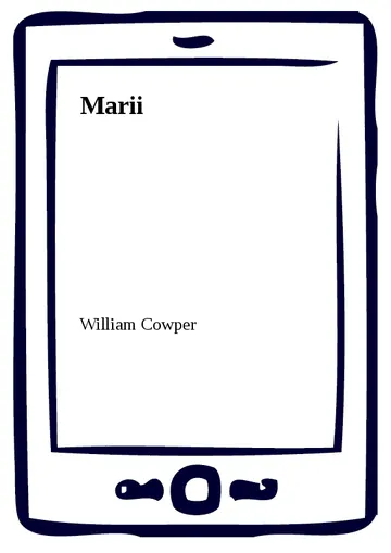 Marii – obálka