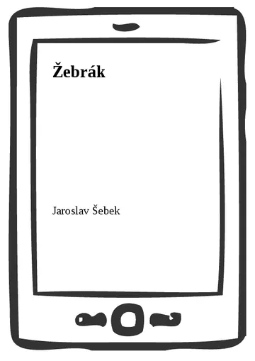 Žebrák – obálka