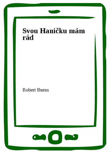 Svou Haničku mám rád – obálka