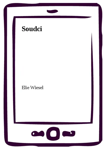Soudci – obálka