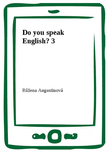 Do you speak English? 3 – obálka