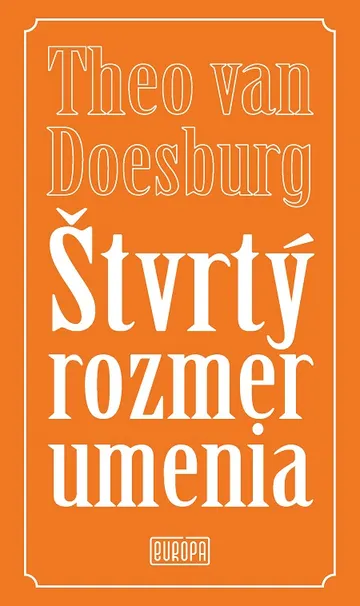 Štvrtý rozmer umenia – obálka