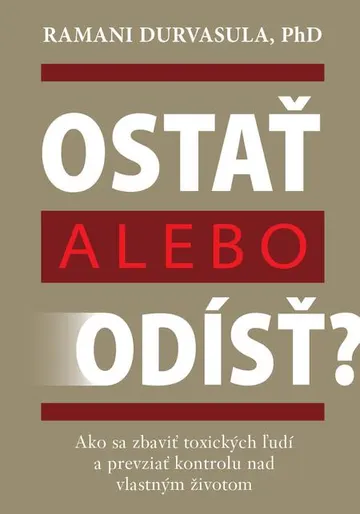 Ostať alebo odísť? – obálka